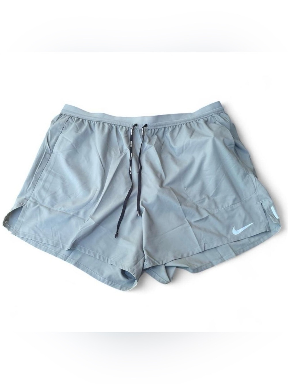 Nike— light grey running shorts